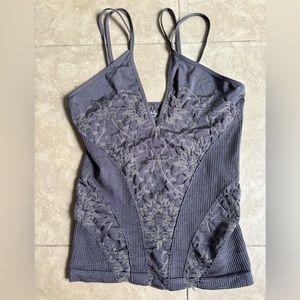 SALE🚨NWOT🩶Free People Intimately Tank Size Large Gray